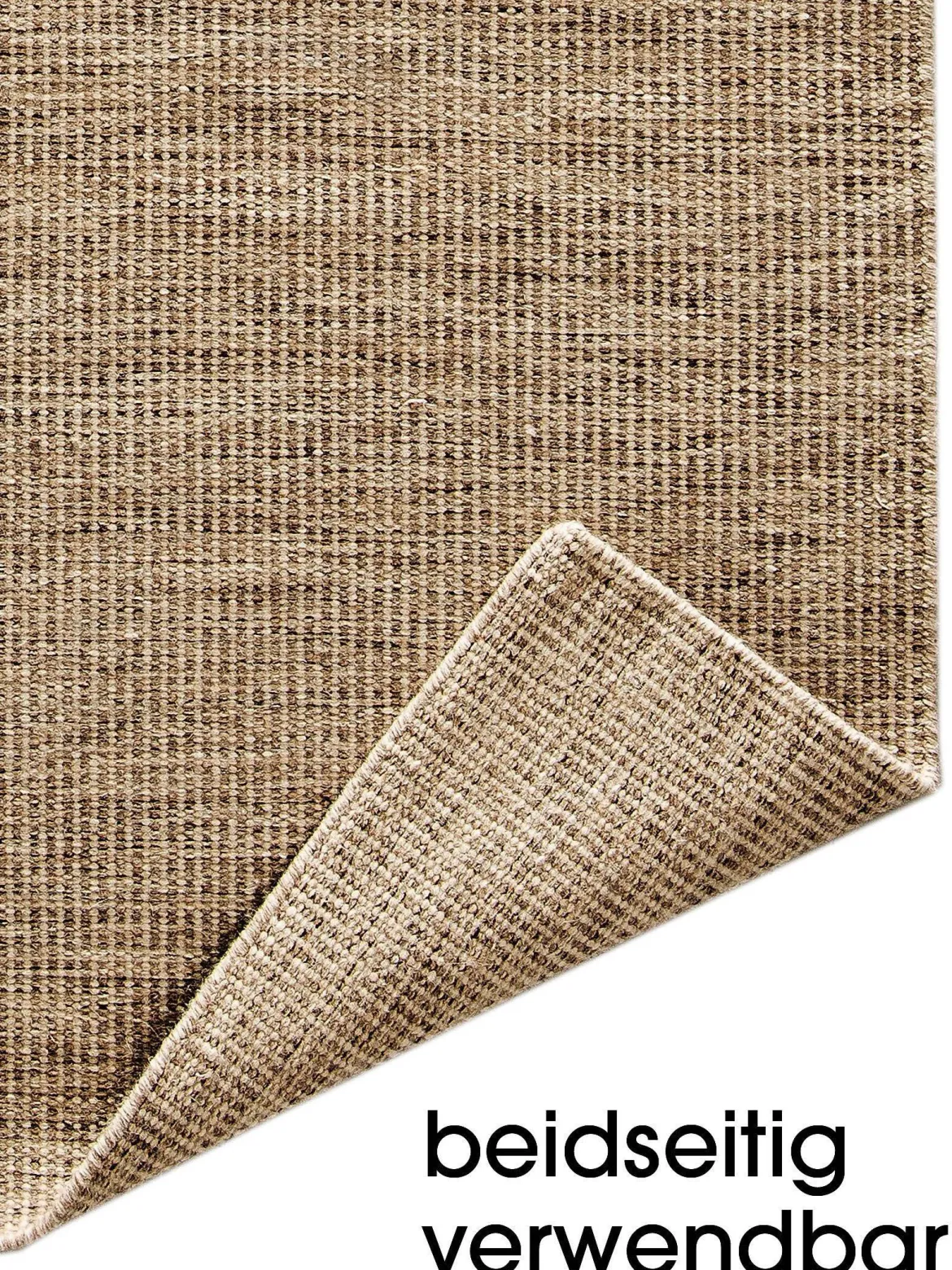 Woolweave Woll-Teppich, Sand