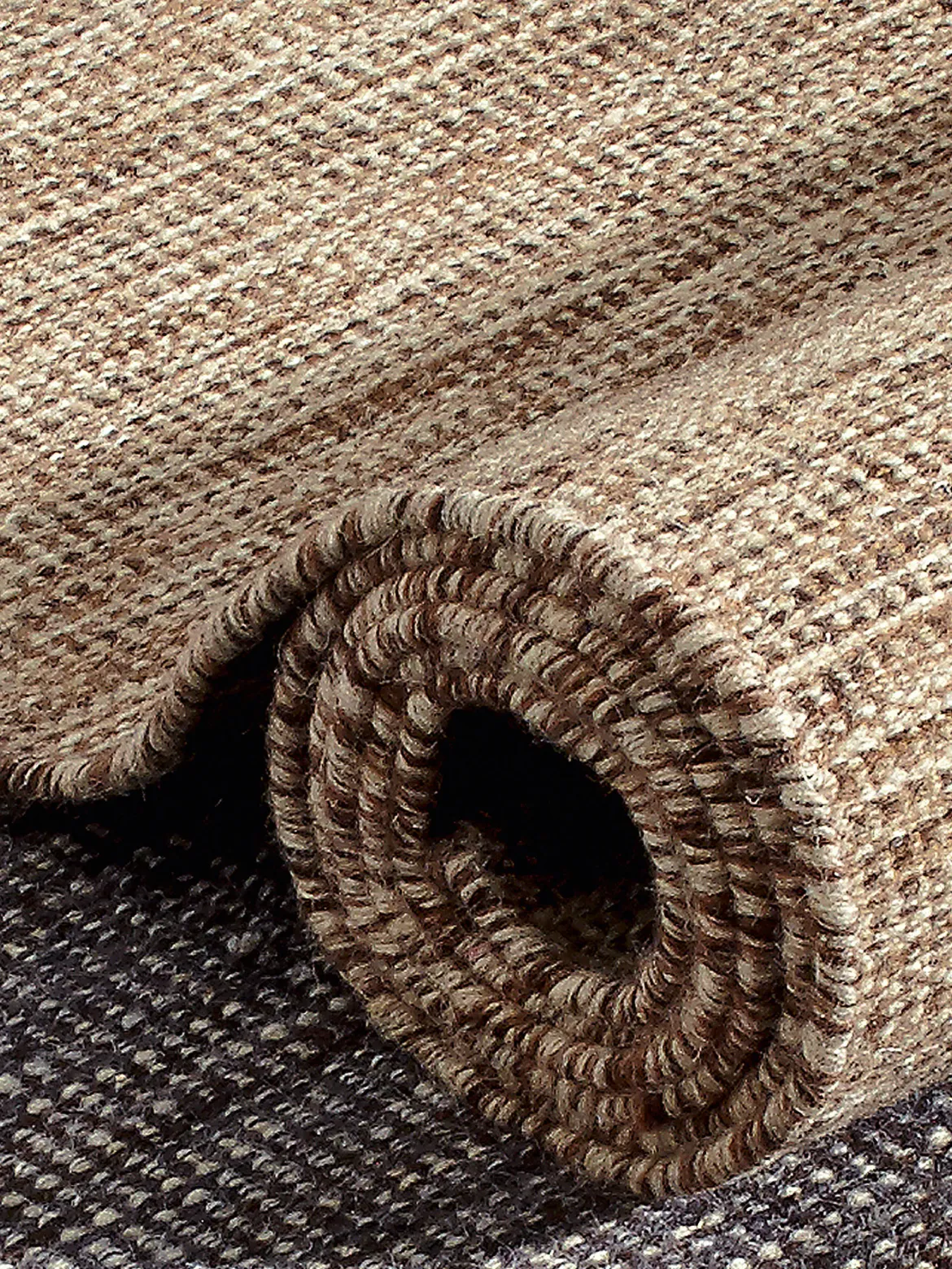 Woolweave Woll-Teppich, Sand
