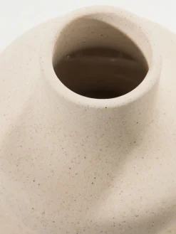 Wurly Vase, Mattweiss